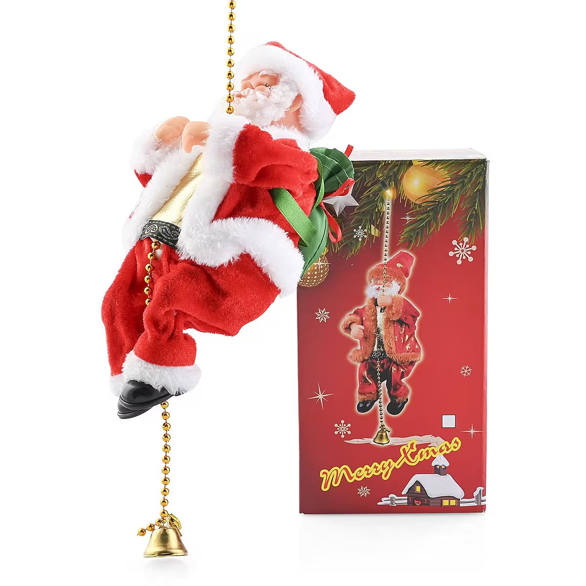 Electric Climbing Santa – Holiday Gift