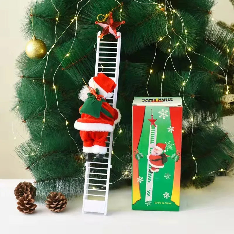 Electric Climbing Santa – Holiday Gift