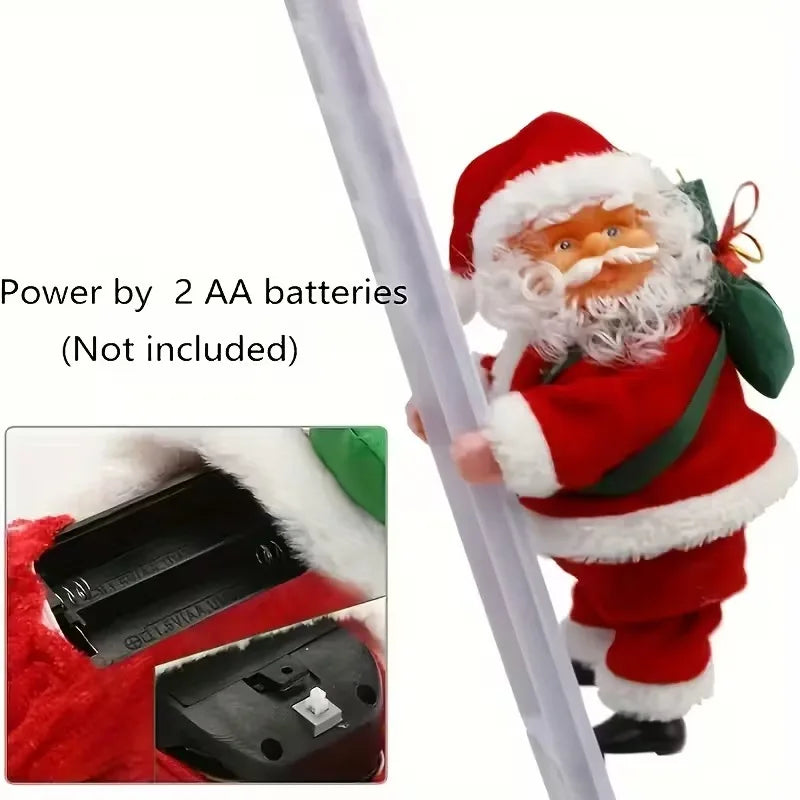 Electric Climbing Santa – Holiday Gift