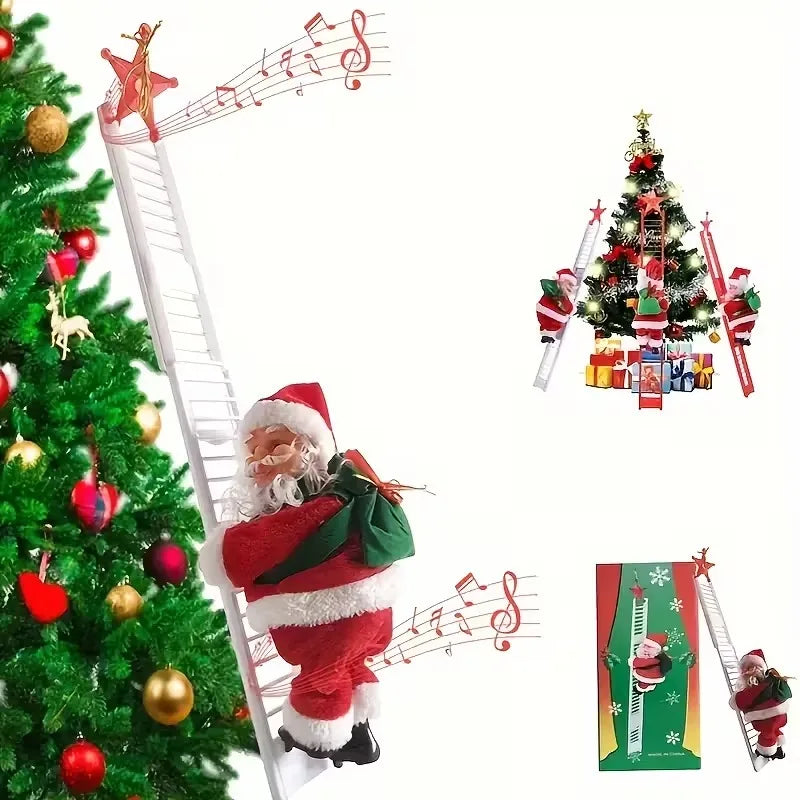 Electric Climbing Santa – Holiday Gift