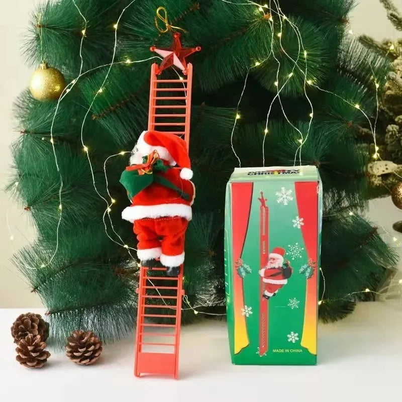 Electric Climbing Santa – Holiday Gift