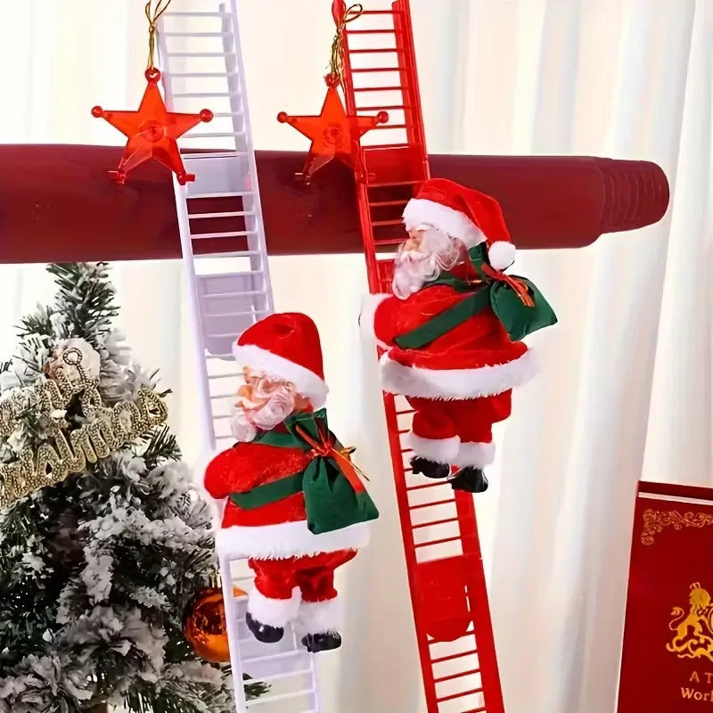 Electric Climbing Santa – Holiday Gift
